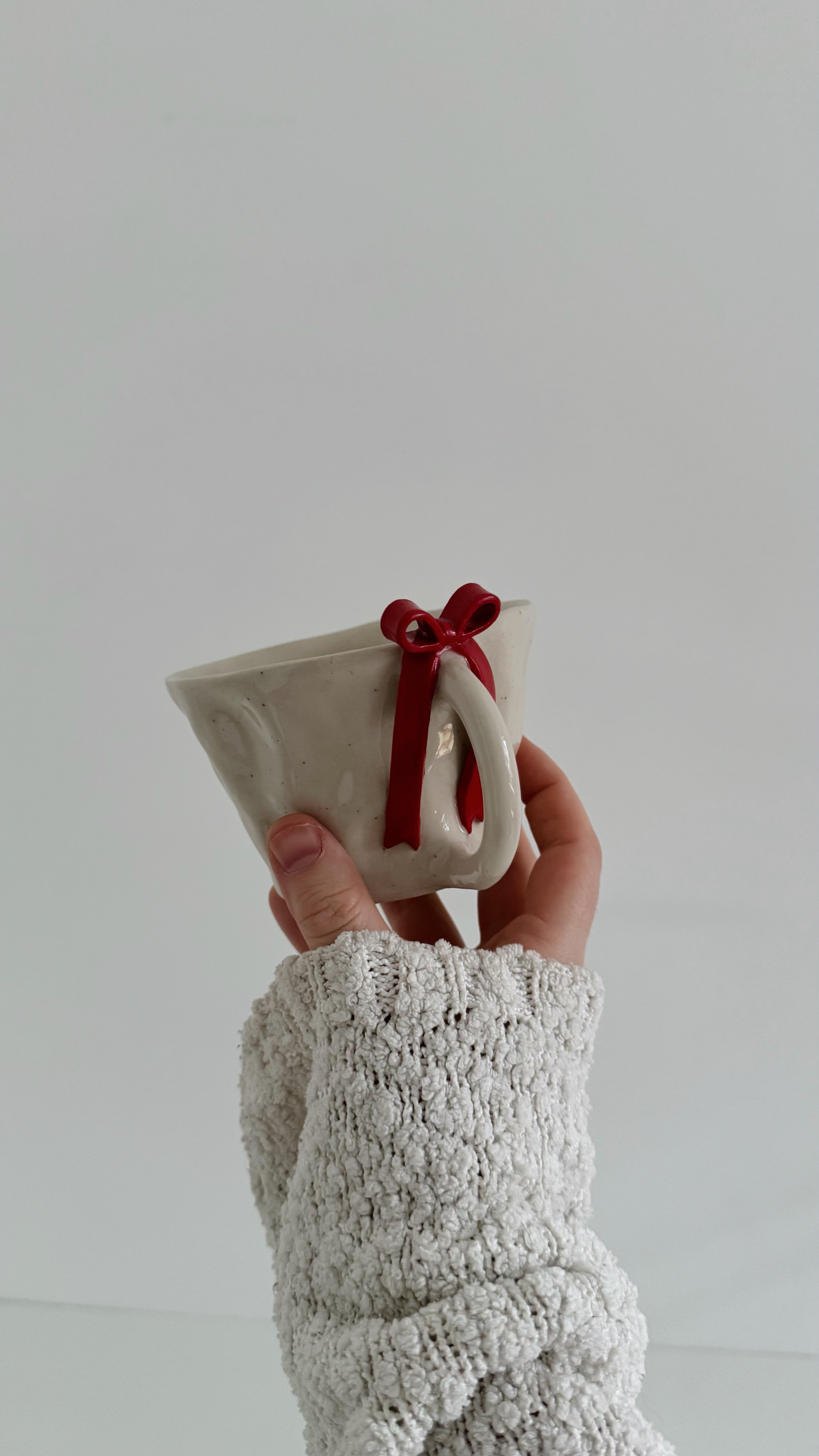 Red Bow Mug