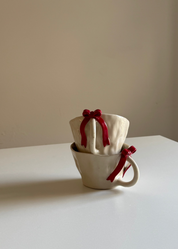 Red Bow Mug