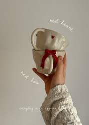 Red Heart Mug